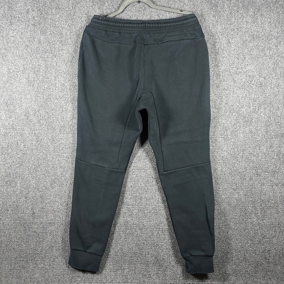 Nike Tech Fleece Pants Black Jogger Pull on Drawstring Faded Mens Large #1181 - Picture 2 of 10